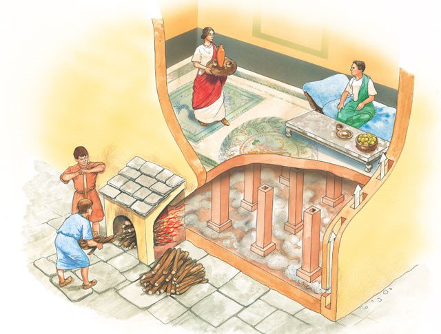 Người La Mã cổ đại tạo ra hệ thống sưởi ấm thế nào?