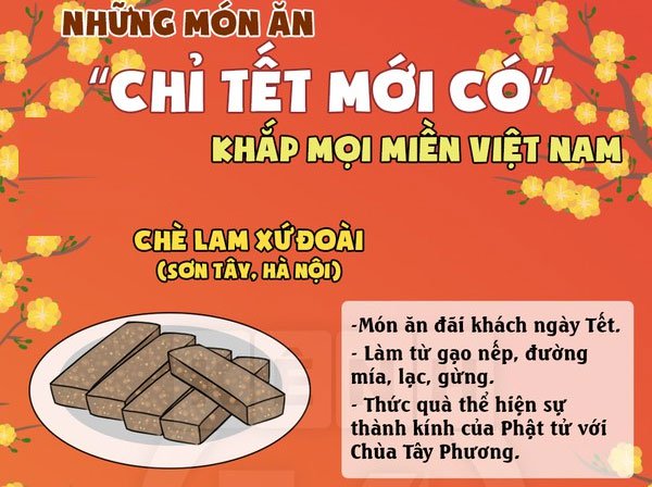 Nguồn gốc các món ăn “chỉ Tết mới có” trên khắp Việt Nam