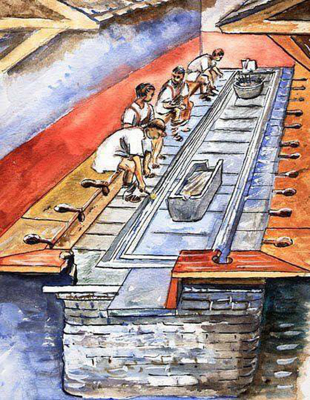 Những điều thú vị về chuyện đi vệ sinh của thời La Mã cổ đại