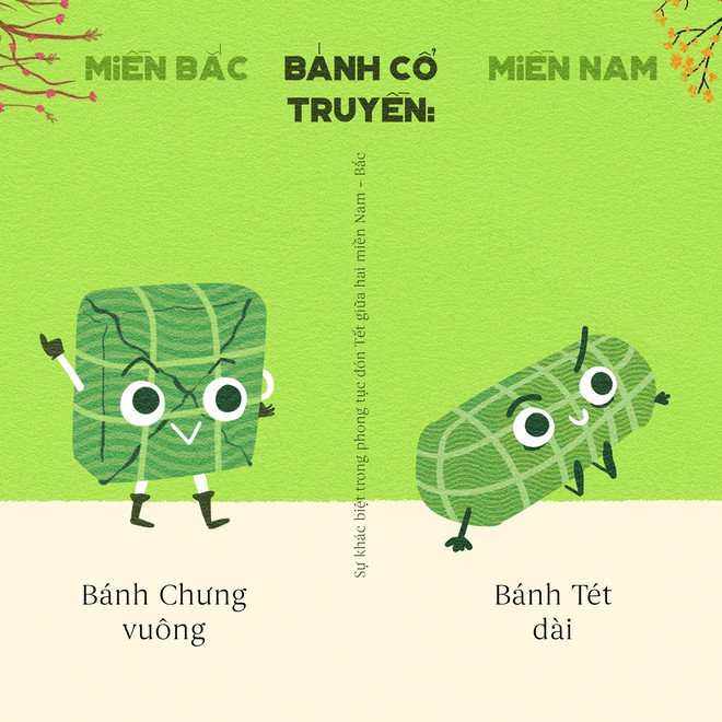 Những khác biệt thú vị ngày Tết giữa Hà Nội và Sài Gòn