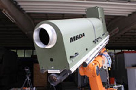 Pháo laser của MBDA đốt chảy thép dày 40mm