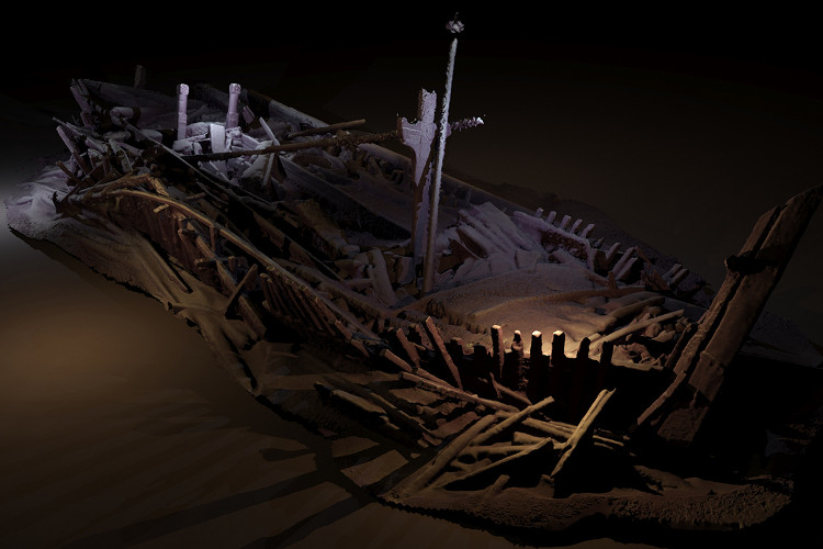 Phát hiện 60 xác tàu nguyên vẹn sau 2.000 năm dưới biển Đen