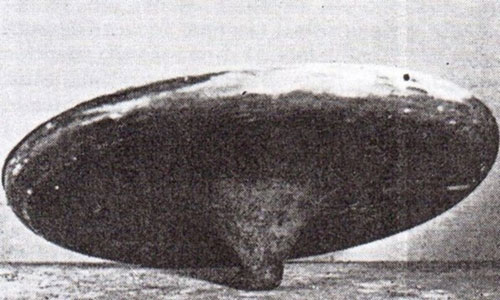 Phát hiện mảnh vỡ của vật thể nghi là UFO năm 1957