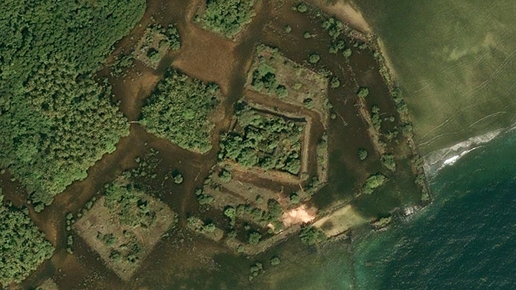 Phát hiện thành phố cổ xưa nằm giữa Thái Bình Dương