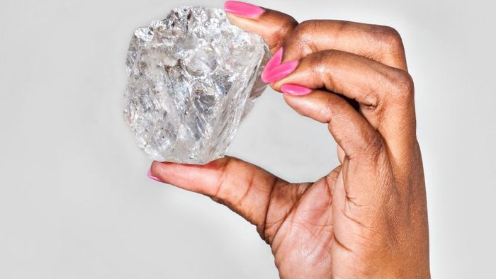 Phát hiện viên kim cương lớn nhất trong hơn 100 năm