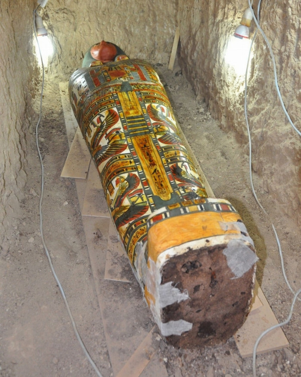 Phát hiện xác ướp Ai Cập cổ gần như còn nguyên vẹn