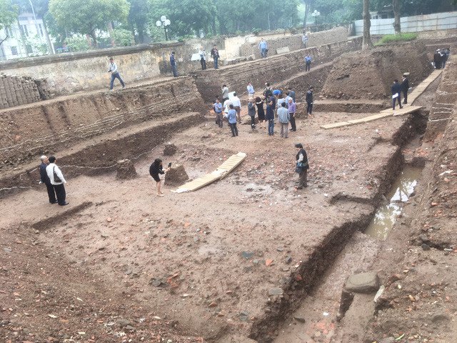 Phát lộ dấu tích cung điện thời Lê sơ ở Hoàng thành Thăng Long