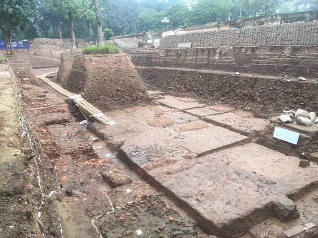 Phát lộ dấu tích cung điện thời Lê sơ ở Hoàng thành Thăng Long