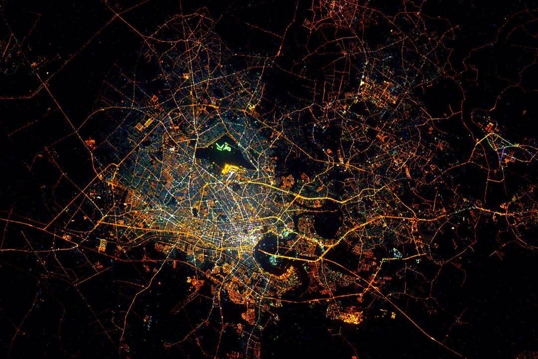 Phi hành gia chụp ảnh TP Hồ Chí Minh từ vũ trụ