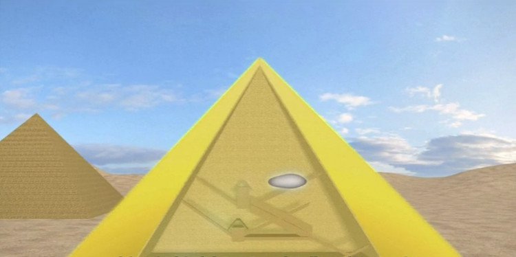 Phòng ẩn trong Đại kim tự tháp có thể chứa ngai của pharaoh