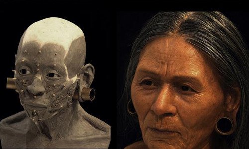 Phục dựng gương mặt nữ quý tộc Peru sống cách đây 1.200 năm
