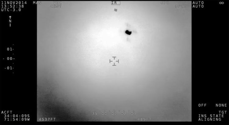 Quân đội Chile công bố video UFO bí ẩn lọt vào radar quân sự