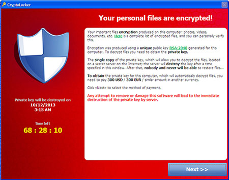 Ransomware, phần mềm mã độc chuyên khóa máy hoặc file rồi đòi tiền chuộc