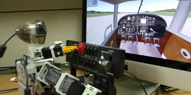 Robot lái máy bay có thể thay thế phi công