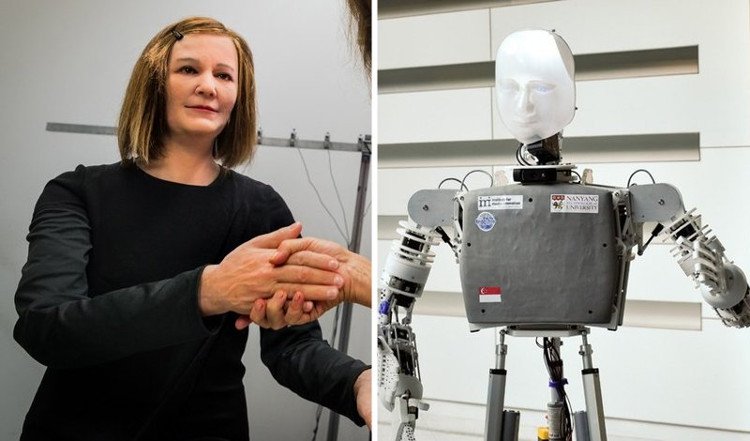 Robot trợ lý Nadine giống hệt con người