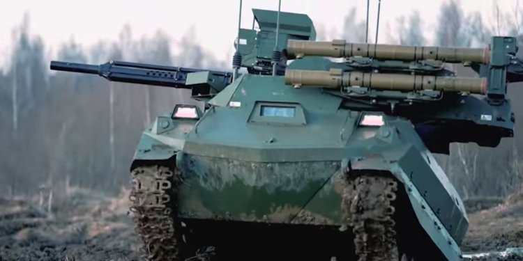 Robot xe tăng Uran-9 mà Nga vừa triển khai ở Syria có gì hấp dẫn?