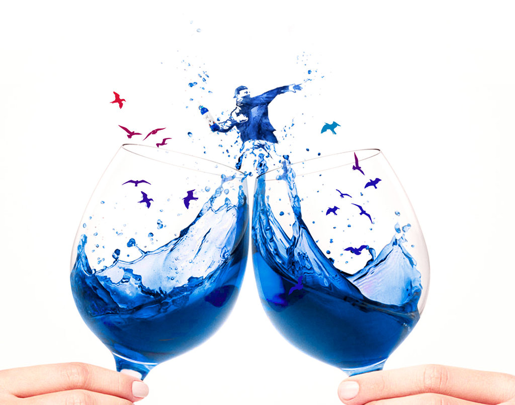 Rượu vang xanh đầu tiên trên thế giới