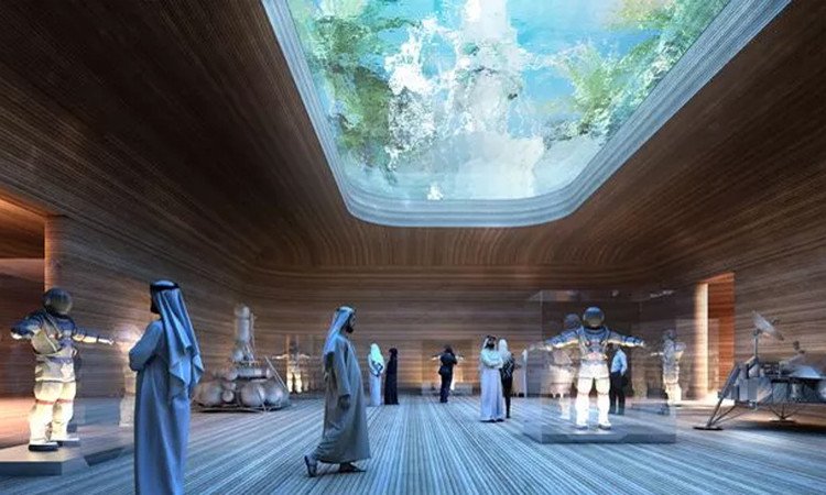 Thành phố sao Hỏa tương lai của UAE trên Trái Đất