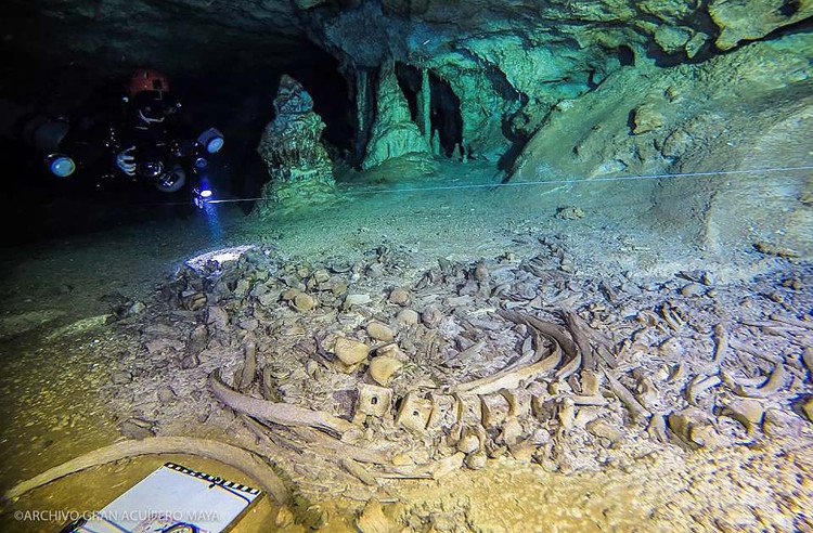 Thế giới bí ẩn của người Maya bên trong hang động ngầm lớn nhất thế giới