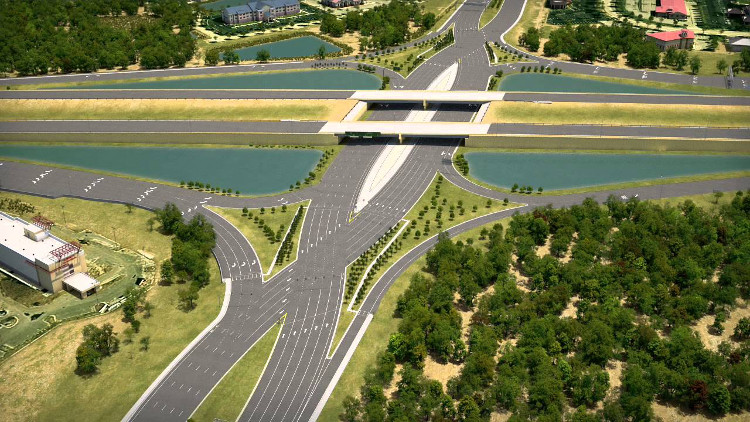 Thiết kế giao lộ đầy cách mạng như thế này sẽ giúp loại bỏ tai nạn trên cao tốc