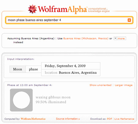 Tìm hiểu cỗ máy tìm kiếm kiểu mới Wolfram Alpha