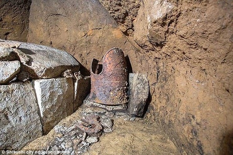Tìm thấy hầm mộ 1.500 năm tuổi của tướng Nhật Bản