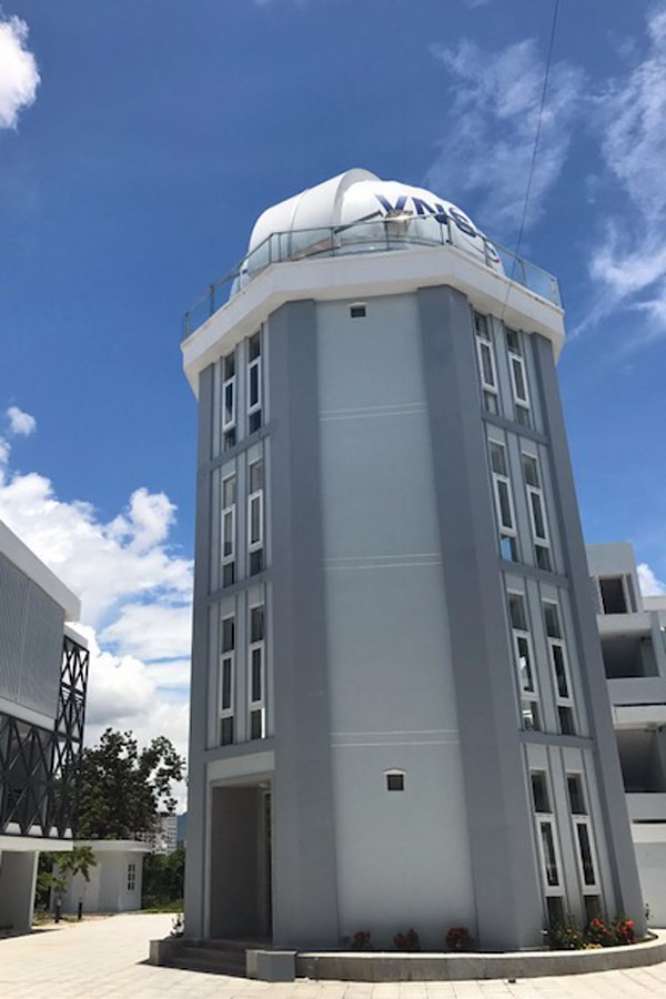 Toàn cảnh đài thiên văn thuộc Trung tâm Vũ trụ Việt Nam