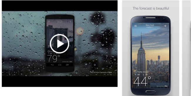 Tổng hợp phần mềm theo dõi thời tiết miễn phí trên Android