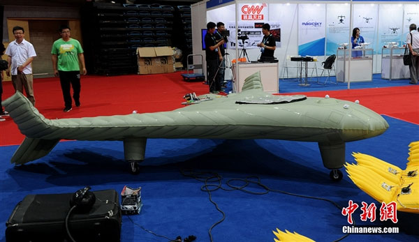Trung Quốc ra mắt máy bay bơm hơi không người lái
