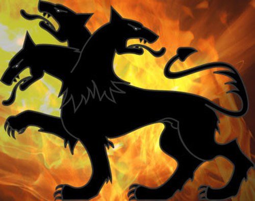 Truyền thuyết về quái vật chó ba đầu canh giữ cổng địa ngục