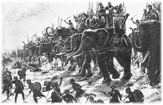 Tượng binh: Nỗi khiếp đảm kinh hoàng của đế chế Ba Tư thời cổ đại