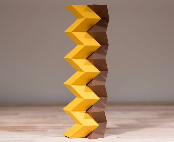 Ứng dụng nếp gấp Origami tạo ra cấu trúc vừa cứng vừa linh hoạt