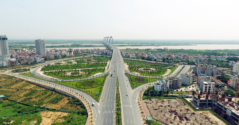Vẻ đẹp 4 nút giao thông nghìn tỷ của Hà Nội nhìn từ trên cao
