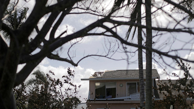 Vệt tàn phá siêu bão Irma để lại Florida