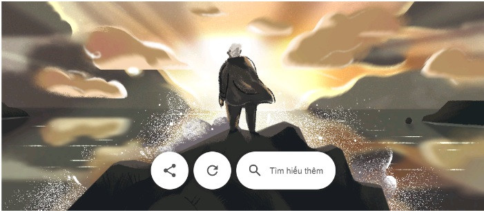 Victor Hugo cùng các tác phẩm nổi tiếng được Google kỷ niệm