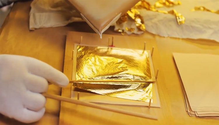 Video: Bí quyết sản xuất vàng lá mỏng 0,0001mm của Nhật