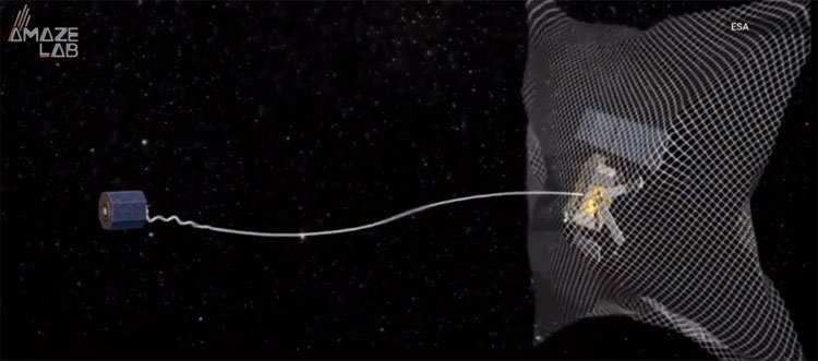 Video: Dự án chế tạo lao móc vũ trụ dọn rác ngoài không gian