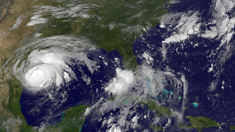 Video: Hình ảnh bão Harvey nhìn từ trạm không gian