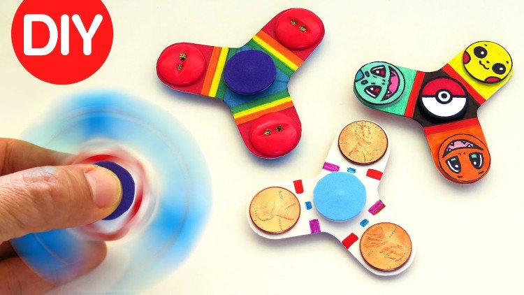 Video: Hướng dẫn cách làm đồ chơi Fidget Spinner cực hay