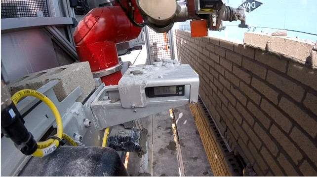 Video: Robot xây tường nhanh gấp 6 lần thợ nề