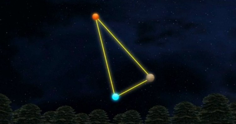 Video: Tam giác sao Mộc trên trời đêm tháng 4