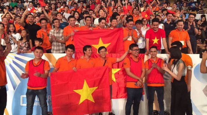 Việt Nam lần thứ 6 vô địch robocon châu Á - Thái Bình Dương