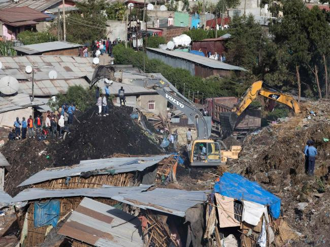 Vụ lở đất ở núi rác ở Ethiopia: Số người thiệt mạng tăng lên 48