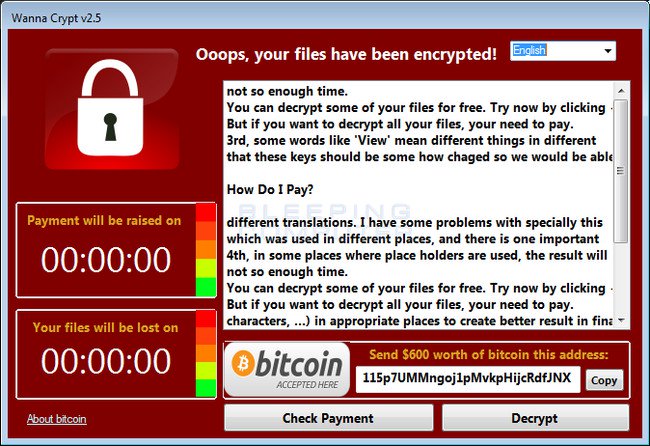 WannaCry chưa được xử lí triệt để, 4 đồng đội khác của nó đã xuất hiện