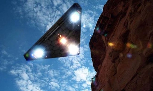 Xác định vị trí bí mật của tam giác TR-3B UFO trên Google Earth?