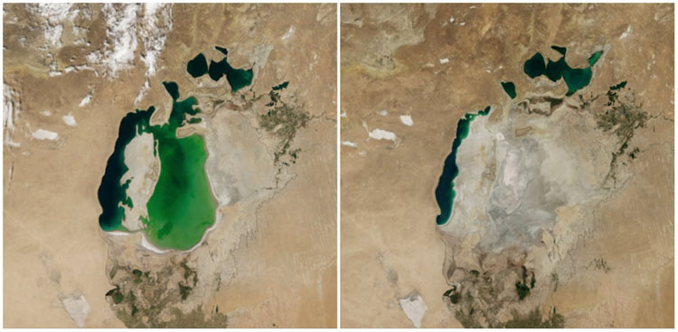 Xem lại ảnh của NASA để thấy Trái đất đã thay đổi khủng khiếp đến thế nào
