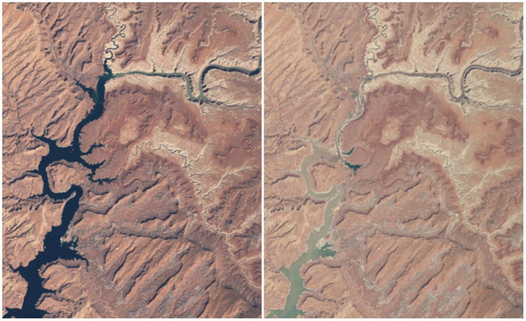 Xem lại ảnh của NASA để thấy Trái đất đã thay đổi khủng khiếp đến thế nào