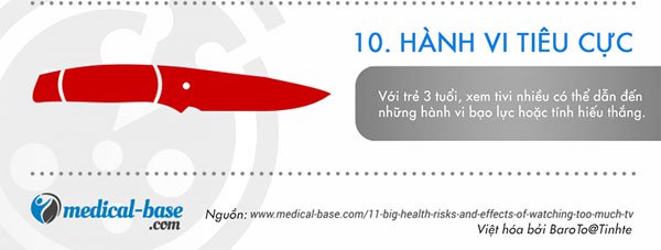 10 tác hại của việc xem TiVi nhiều