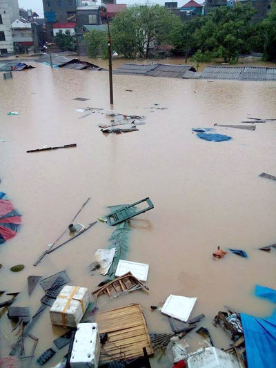 4 người chết 136 nhà tốc mái, Lạng Sơn thành sông