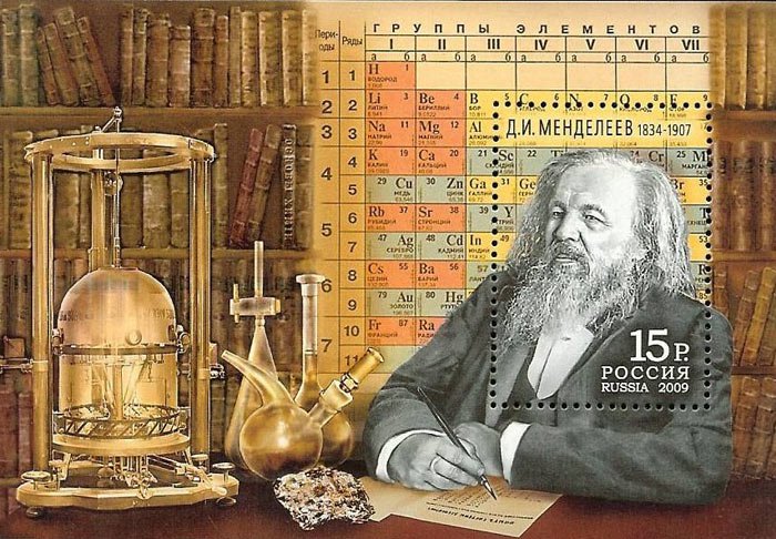 6/3/1869: Bảng tuần hoàn hóa học ra đời